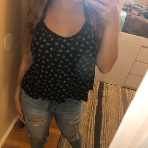 Floral tank top